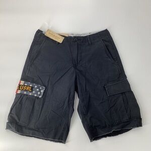 Denim & Supply Ralph Lauren Gray Cargo Shorts 30 NWT 100% Cotton